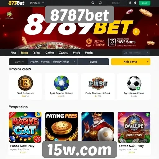 Novidades e promoções do site 8787bet